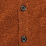Wool Fleece Cardigan - Rust - Universal Works - STAG Provisions - Tops - Sweater