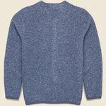 Wool Fleece Cardigan - Slate Blue - Universal Works - STAG Provisions - Tops - Sweater