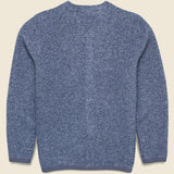 Wool Fleece Cardigan - Slate Blue - Universal Works - STAG Provisions - Tops - Sweater