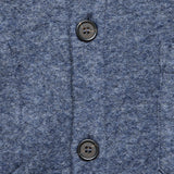 Wool Fleece Cardigan - Slate Blue - Universal Works - STAG Provisions - Tops - Sweater
