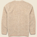 Wool Fleece Cardigan - Fawn - Universal Works - STAG Provisions - Tops - Sweater