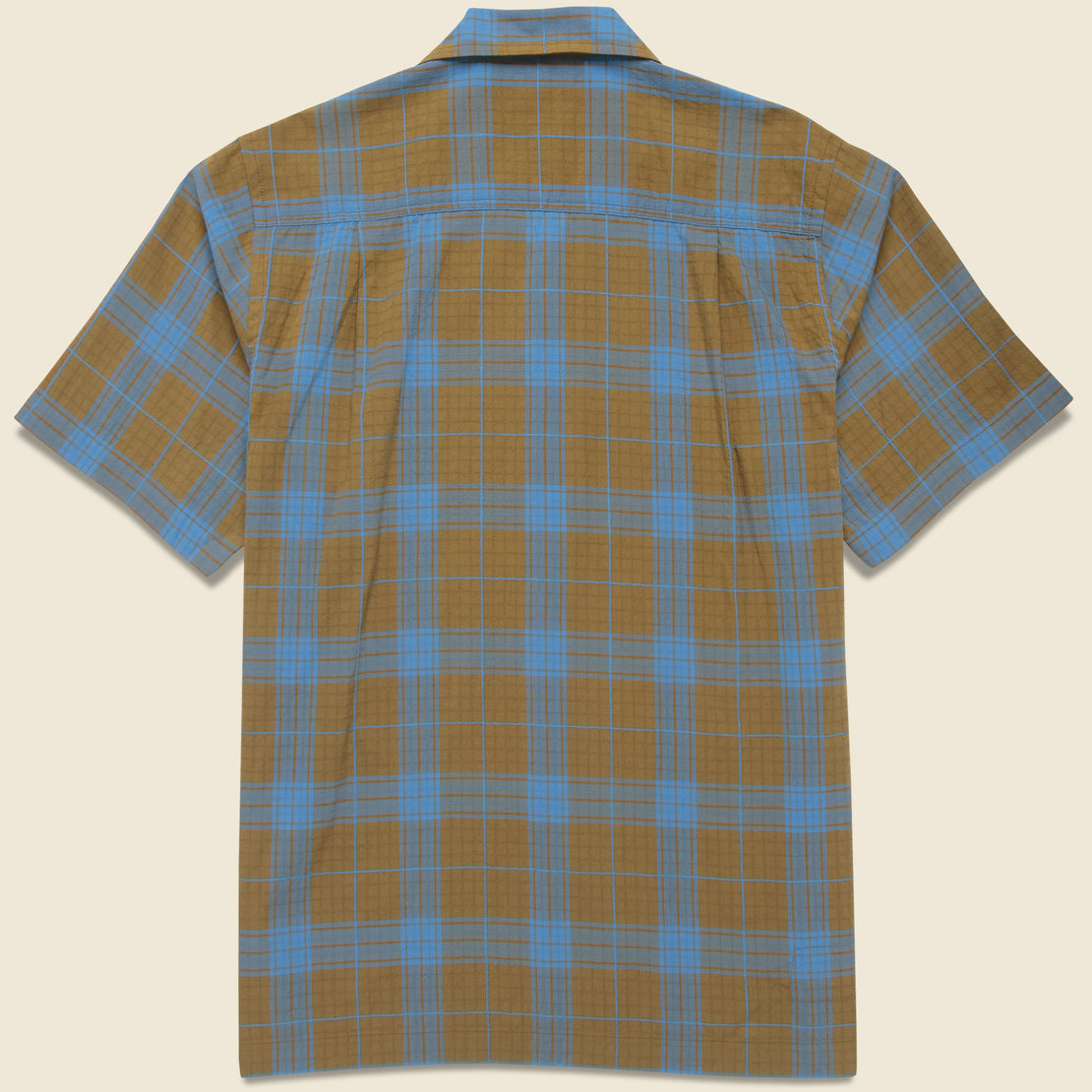 Taki Check Camp Shirt - Seasand - Universal Works - STAG Provisions - Tops - S/S Woven - Plaid