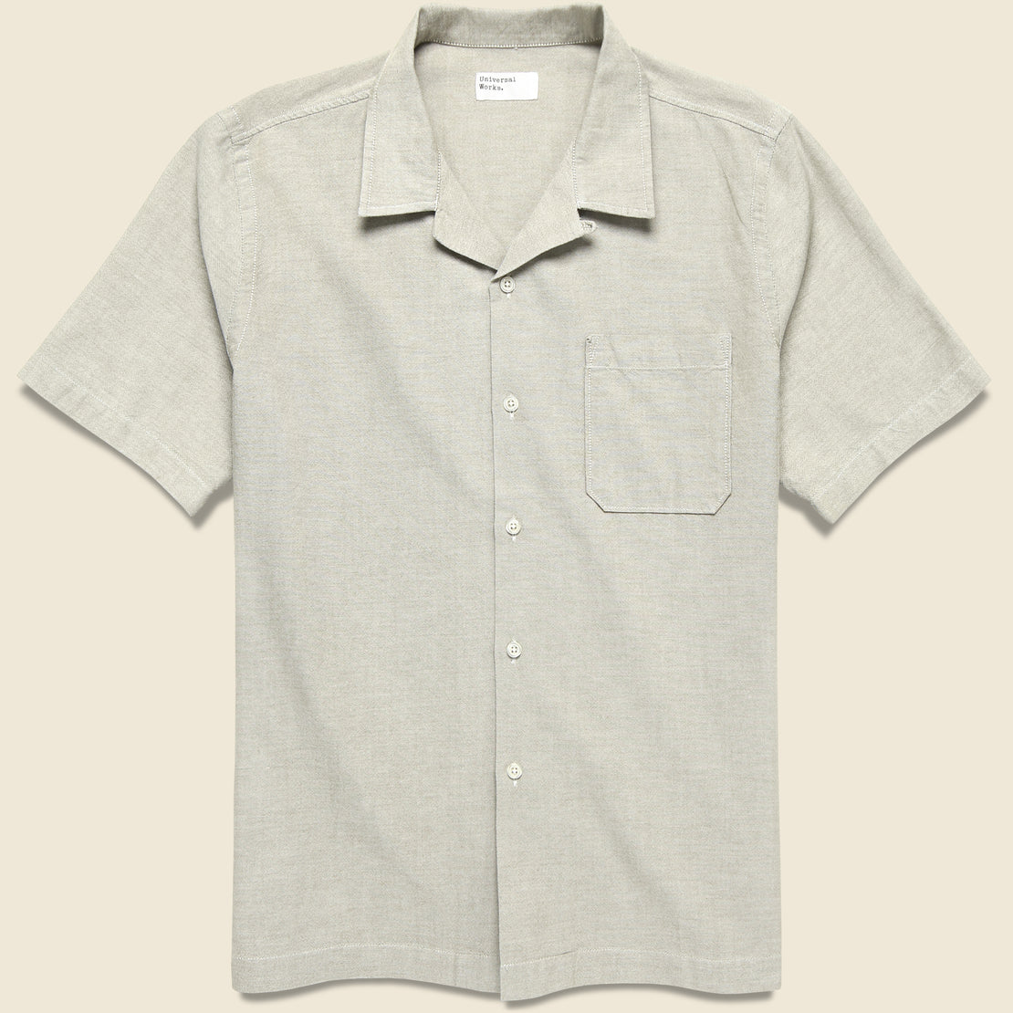 Universal Works Oxford Road Shirt - Olive