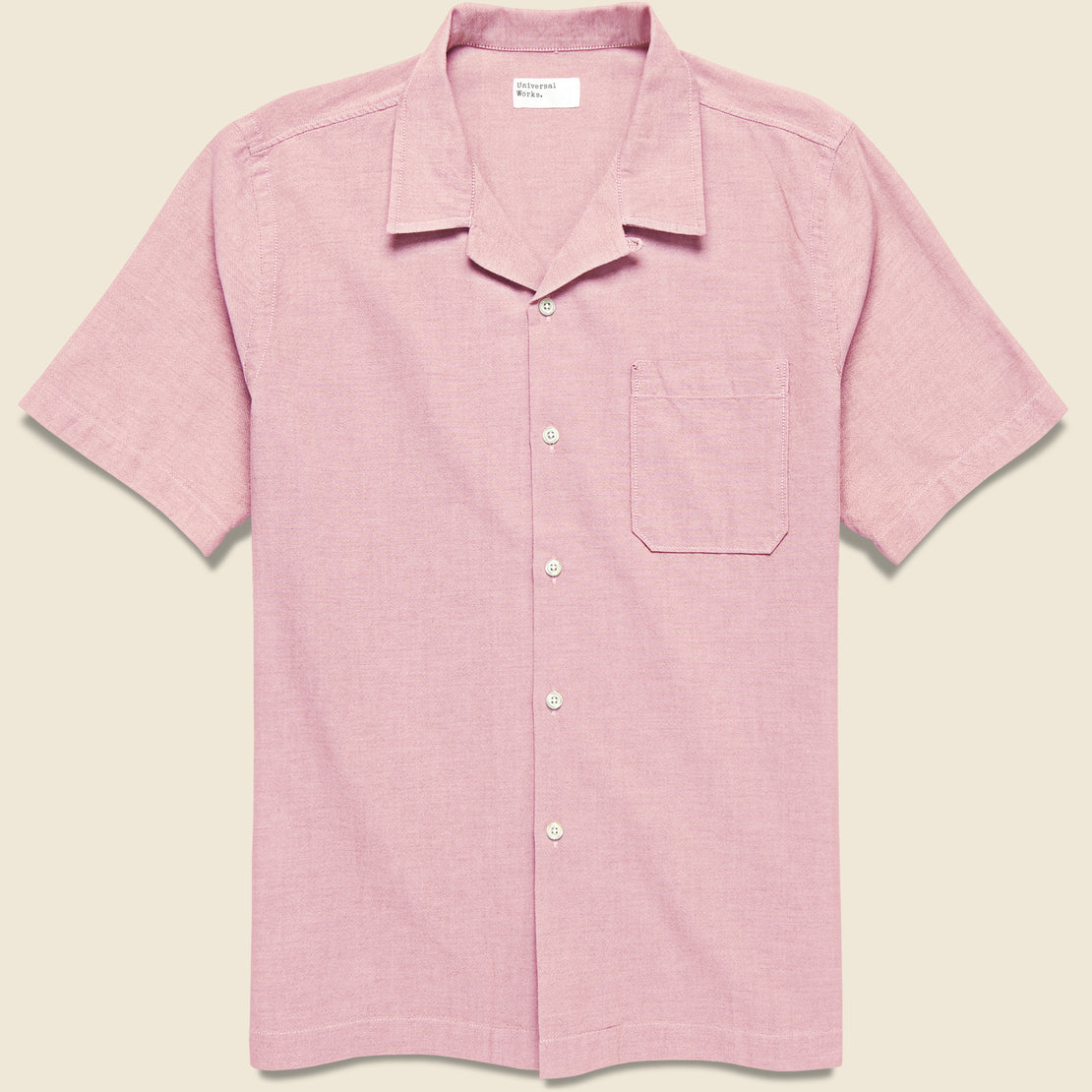 Universal Works Oxford Road Shirt - Pink