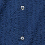 Seersucker Road Shirt - Washed Indigo - Universal Works - STAG Provisions - Tops - S/S Woven - Seersucker