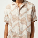 Resonance Camp Shirt - Natural - Corridor - STAG Provisions - Tops - S/S Woven - Other Pattern