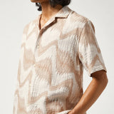 Resonance Camp Shirt - Natural - Corridor - STAG Provisions - Tops - S/S Woven - Other Pattern