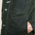 Supply Jacket - Blanket Lined Waxed Olive Ridgeline - Rogue Territory - STAG Provisions - Outerwear - Coat / Jacket