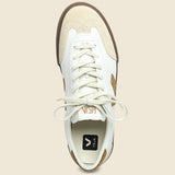 Volley O.T. Leather Sneaker - White Tent Bark - Veja - STAG Provisions - Shoes - Athletic