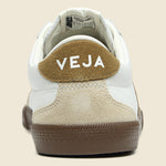 Volley O.T. Leather Sneaker - White Tent Bark - Veja - STAG Provisions - Shoes - Athletic