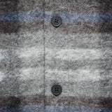 Nolan Overshirt - Grey/Blue - Wax London - STAG Provisions - Outerwear - Shirt Jacket
