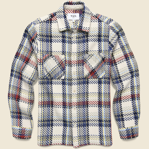 wax london WHITING OVERSHIRT チェックシャツM WAXLFW25005_a_grande.jpg?v=