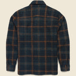 Wool Whiting Overshirt - Drawn Check - Wax London - STAG Provisions - Tops - L/S Woven - Plaid