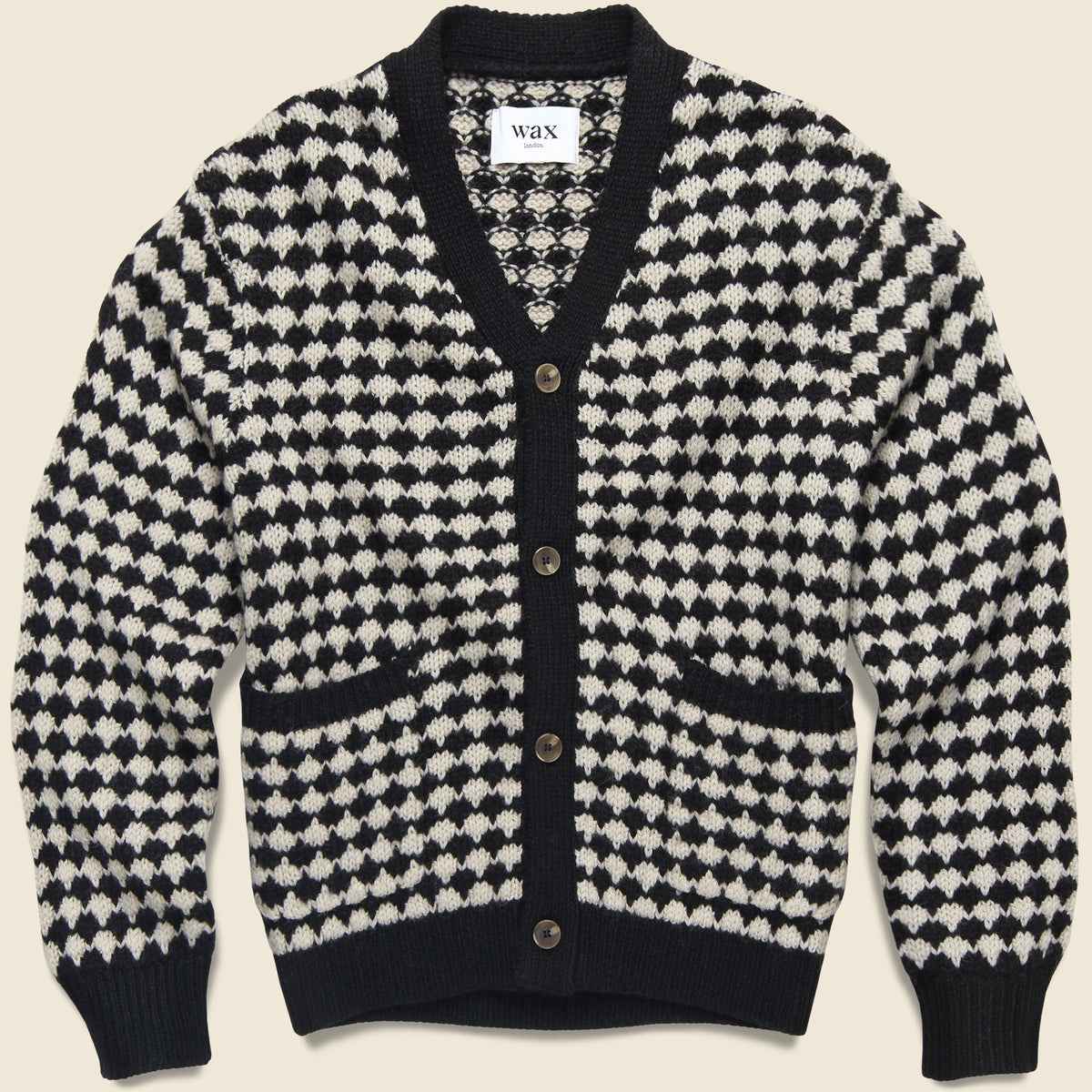 Walker Cardigan - Bubble Knit