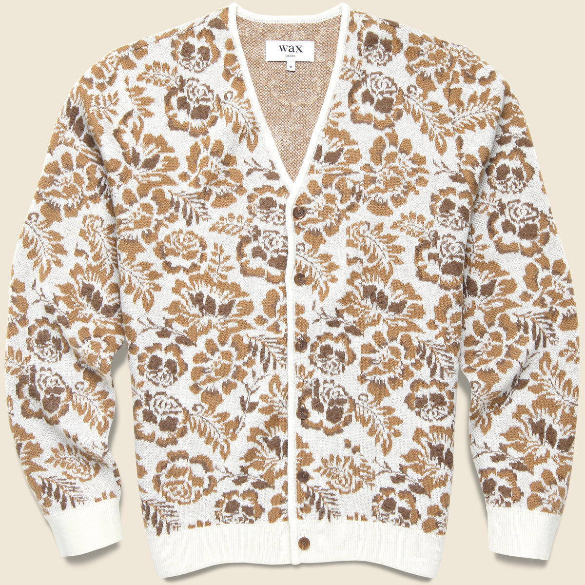 Alban Cardigan - Floral Jacquard