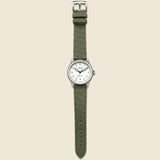 Automatic Standard Issue Field Watch 38mm - White/Olive - Weiss Watch Co - STAG Provisions - Accessories - Watches