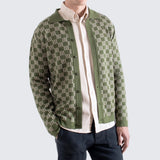 Zig Criss Cross Cardigan - Green - Far Afield - STAG Provisions - Tops - Sweater