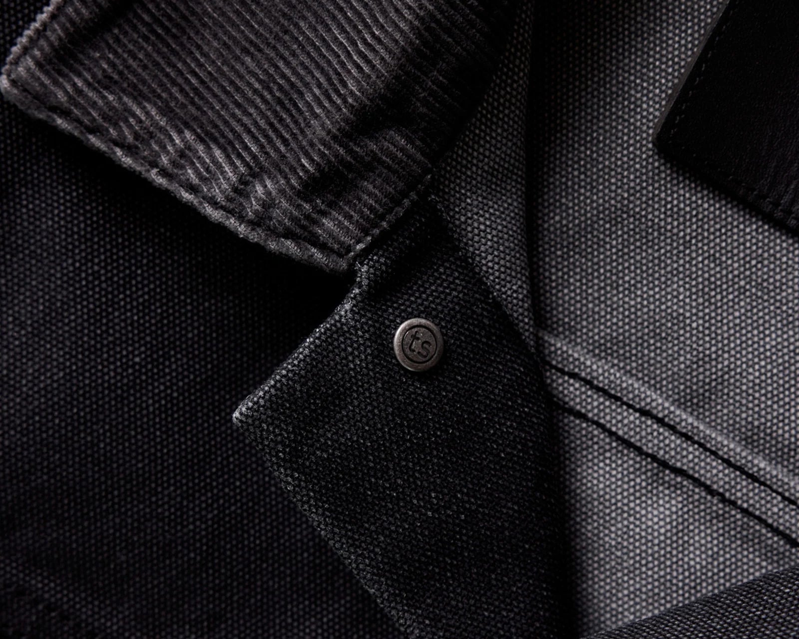 Ryder Jacket - Coal Chipped Canvas - Taylor Stitch - STAG Provisions - Outerwear - Coat / Jacket