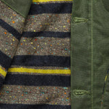 Supply Jacket - Blanket Lined Waxed Olive Ridgeline - Rogue Territory - STAG Provisions - Outerwear - Coat / Jacket