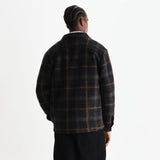 Wool Whiting Overshirt - Drawn Check - Wax London - STAG Provisions - Tops - L/S Woven - Plaid