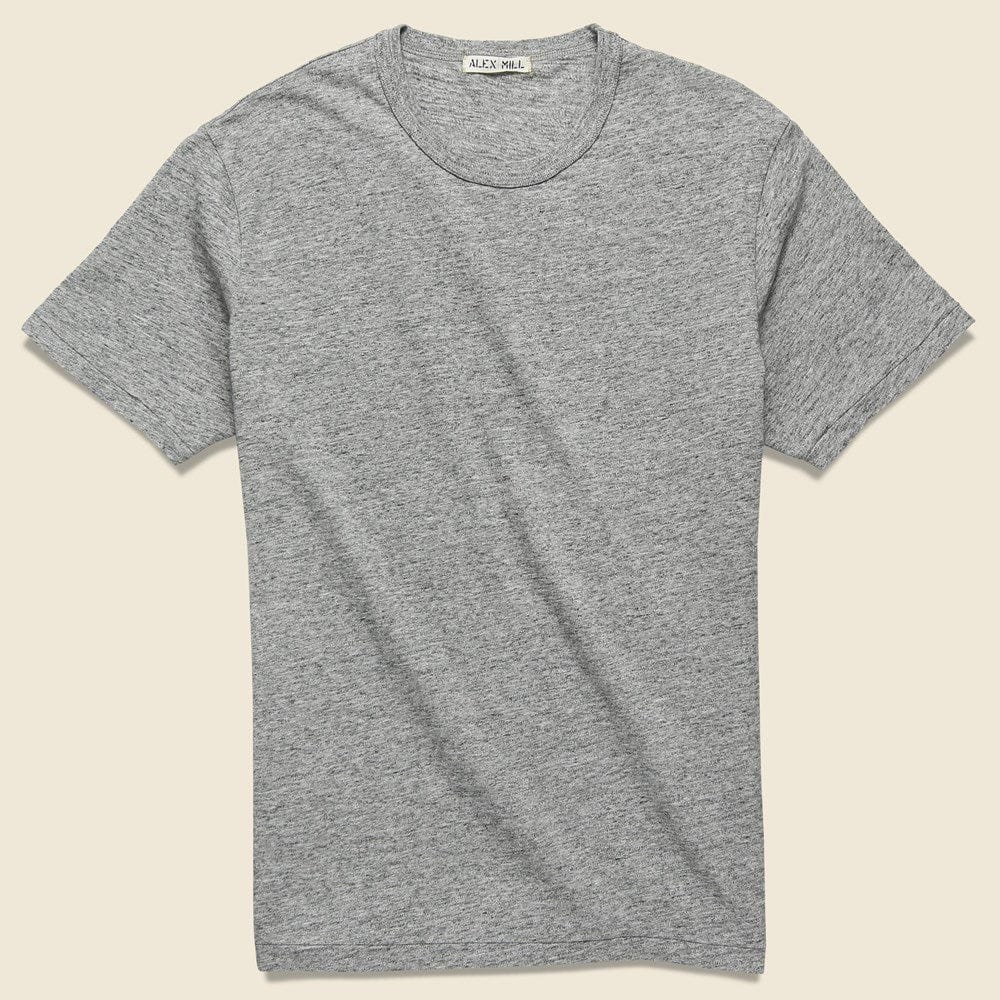 Standard Crew Tee - Heather Grey - Alex Mill - STAG Provisions - Tops - S/S Tee
