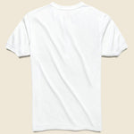 Supima Jersey Henley - White - Save Khaki - STAG Provisions - Tops - S/S Knit