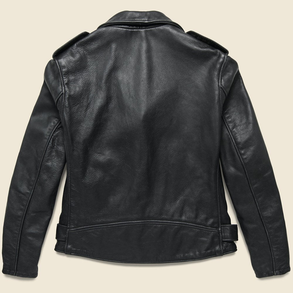 Women's Perfecto Leather Jacket - Black - Schott - STAG Provisions - W - Outerwear - Coat/Jacket
