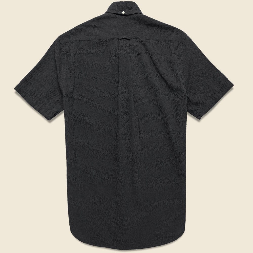 Seersucker Shirt - Black - Gitman Vintage - STAG Provisions - Tops - S/S Woven - Seersucker