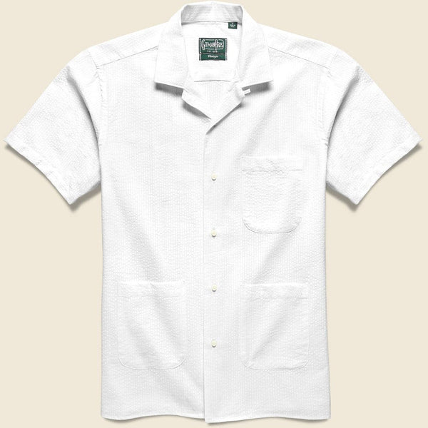 完売品UNION ORIGINAL Guyaberra S/SL Shirt Striped Guayabera Shirt - Labour Union Clothing – Labour
