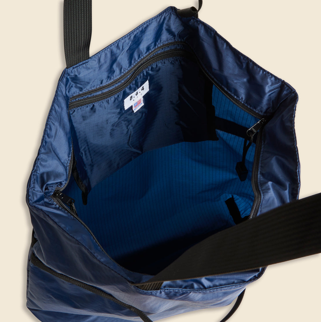 2-way Nylon Bag - Navy/Black - 8.6.4 Design - STAG Provisions - W - Accessories - Bag