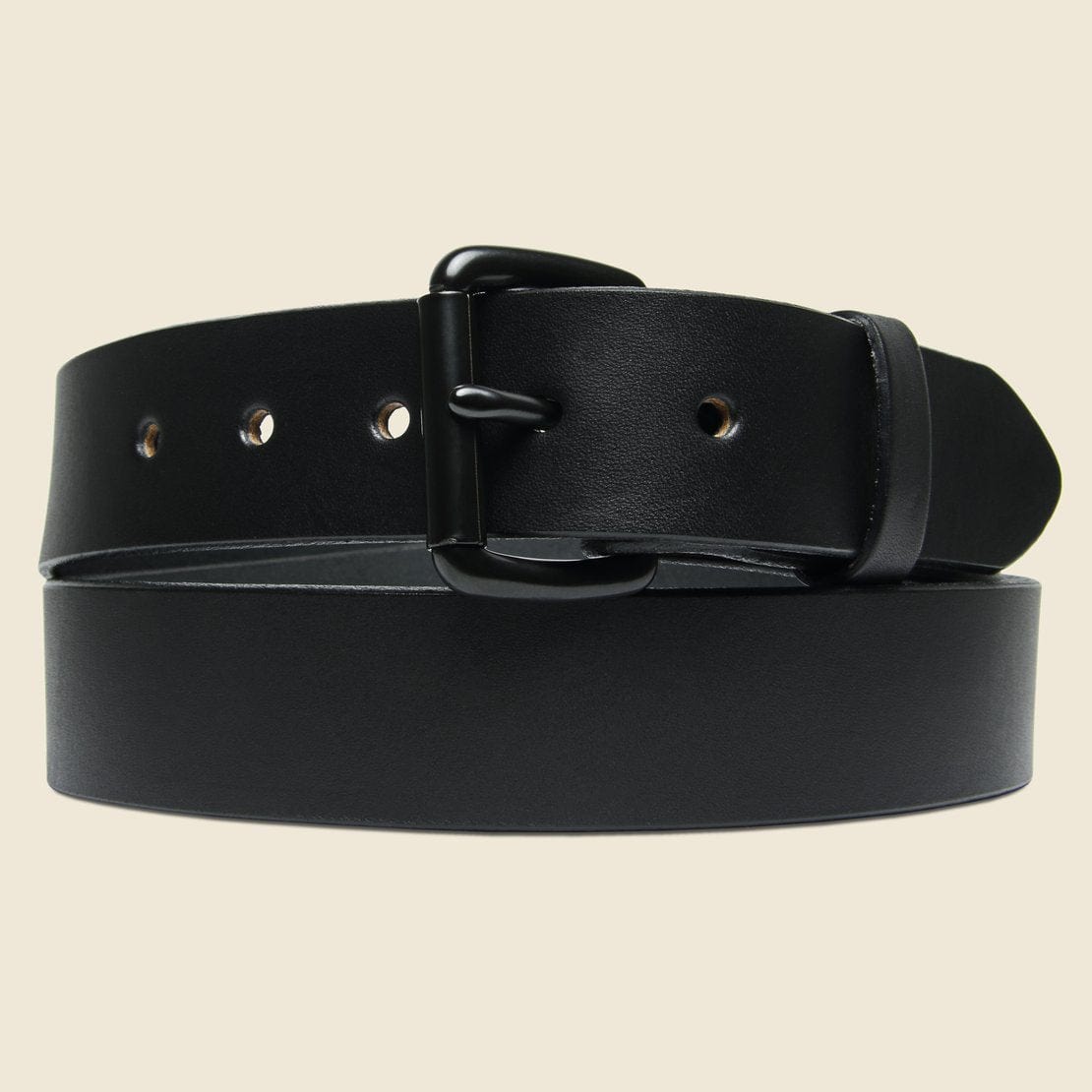 Standard Belt - Black/Black - Tanner - STAG Provisions - Accessories - Belts