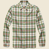 Alex Mill - L/S Cotton/Linen Spring Shirt, SS19 - Alex Mill - STAG Provisions - Tops - L/S Woven - Plaid