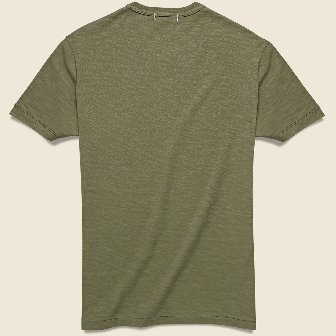 Standard Crew Tee - Deep Olive - Alex Mill - STAG Provisions - Tops - S/S Tee