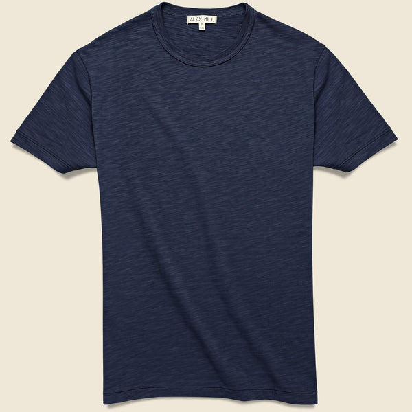 Tシャツ・カットソー ALEX MILL SS25 T-shirts (C00 MK113 3592 NAVY) AMSS21_navy_tee_a_grande.jpg?v