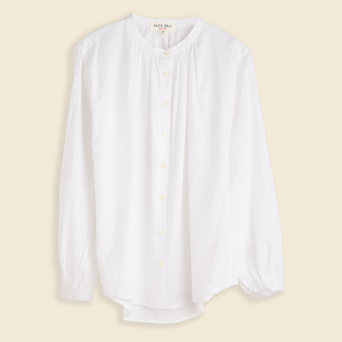 Alex Mill Katherine Shirt in End on End - White