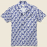 Selleck Shirt - Waves - Afield - STAG Provisions - Tops - S/S Woven - Other Pattern