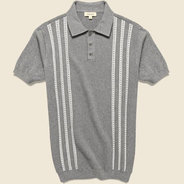 トップス Vintage knit half sleeve polo shirt Amazon.com: OXKNIT Men's Knitted Vintage Polo Shirt Casual