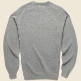 Merino Crew Sweater - Grey - BEAMS+ - STAG Provisions - Tops - Sweater