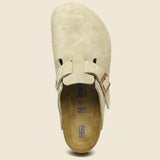 Boston Suede Clog - Taupe - Birkenstock - STAG Provisions - Shoes - Sandals / Flops