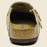 Boston Suede Clog - Taupe - Birkenstock - STAG Provisions - Shoes - Sandals / Flops