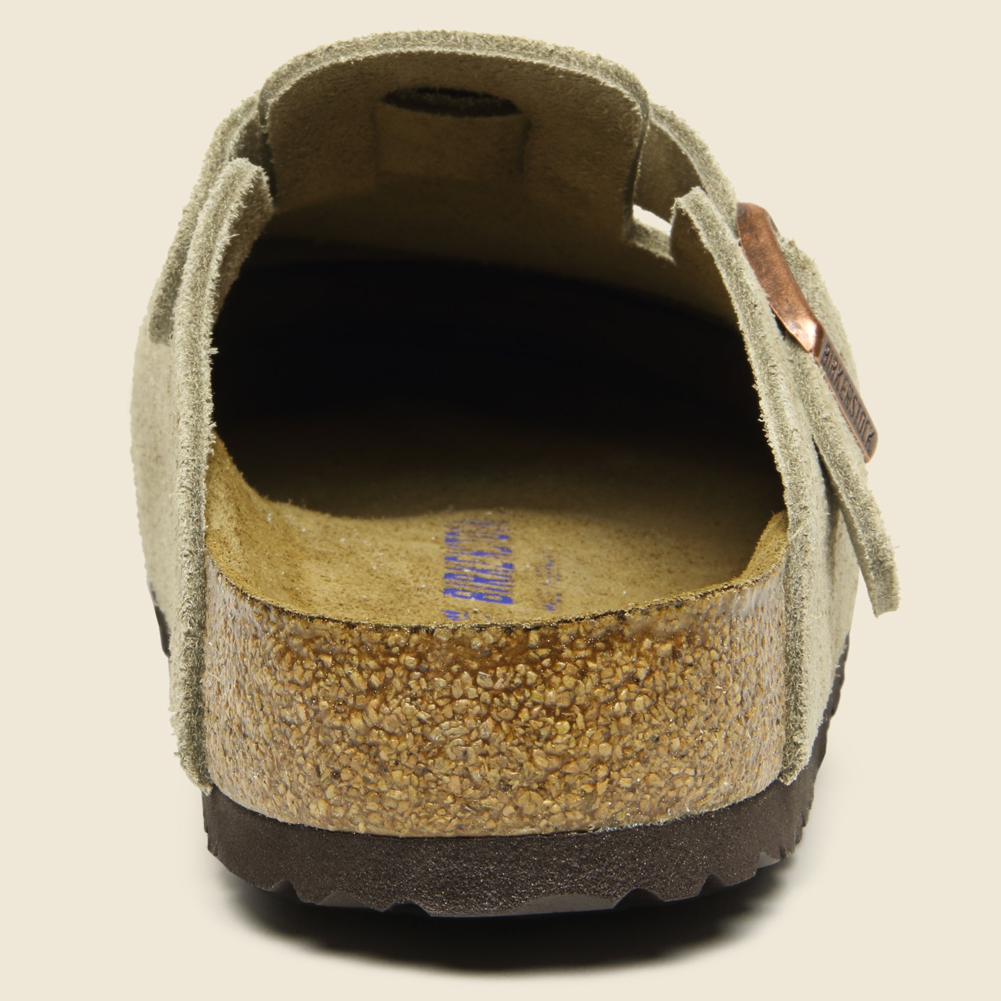 Boston Suede Clog - Taupe - Birkenstock - STAG Provisions - Shoes - Sandals / Flops