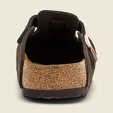Boston Soft Footbed Clog - Mocha Suede - Birkenstock - STAG Provisions - Shoes - Sandals / Flops