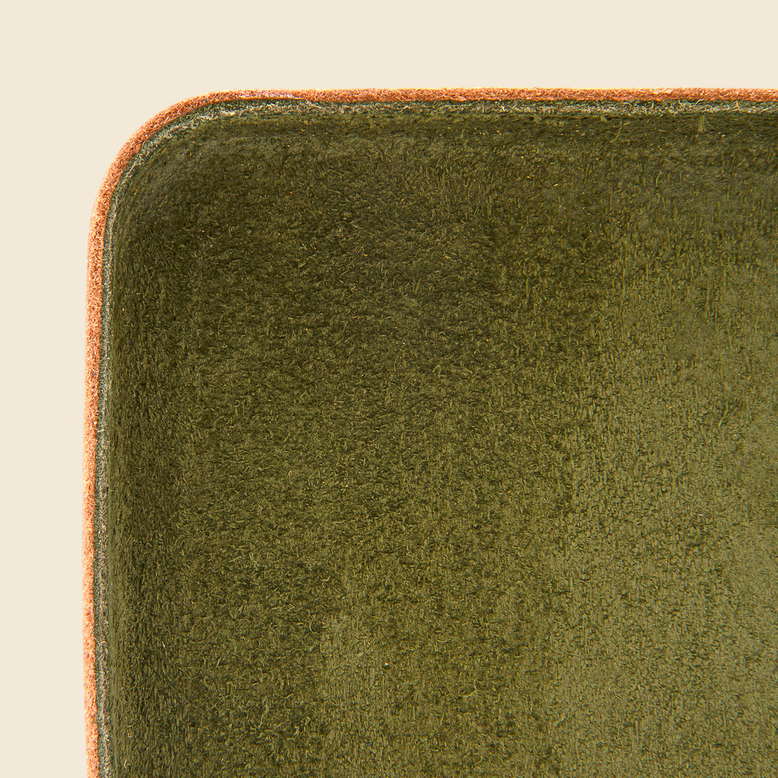 Medium Suede Tray - Olive - Home - STAG Provisions - Home - Art & Accessories - Tray