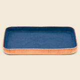 Medium Suede Tray - Navy - Home - STAG Provisions - Home - Art & Accessories - Tray