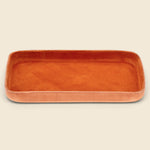 Medium Suede Tray - Brown - Home - STAG Provisions - Home - Art & Accessories - Tray
