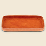 Medium Suede Tray - Brown - Home - STAG Provisions - Home - Art & Accessories - Tray