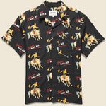 Black Jack Shirt - Black - Carhartt WIP - STAG Provisions - Tops - S/S Woven - Other Pattern