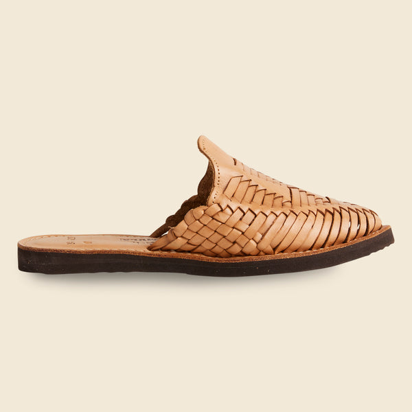 Punta Mita Huarache Slide Tan