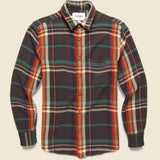 Trailhead Acid Plaid Shirt - Brown Multi - Corridor - STAG Provisions - Tops - L/S Woven - Plaid