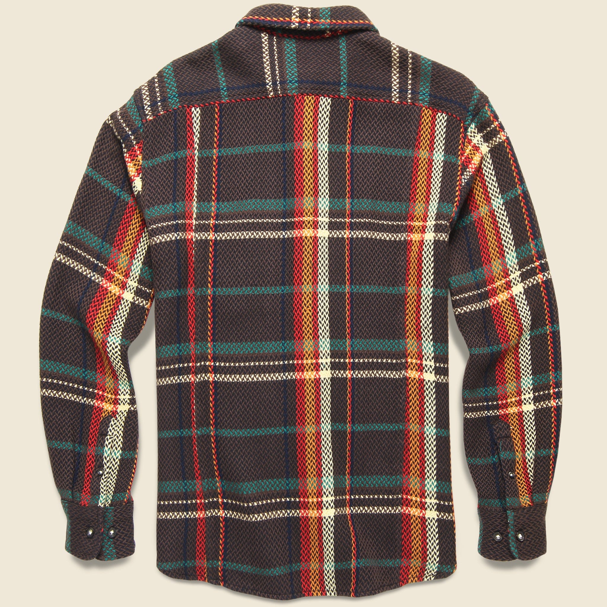 Trailhead Acid Plaid Shirt - Brown Multi - Corridor - STAG Provisions - Tops - L/S Woven - Plaid